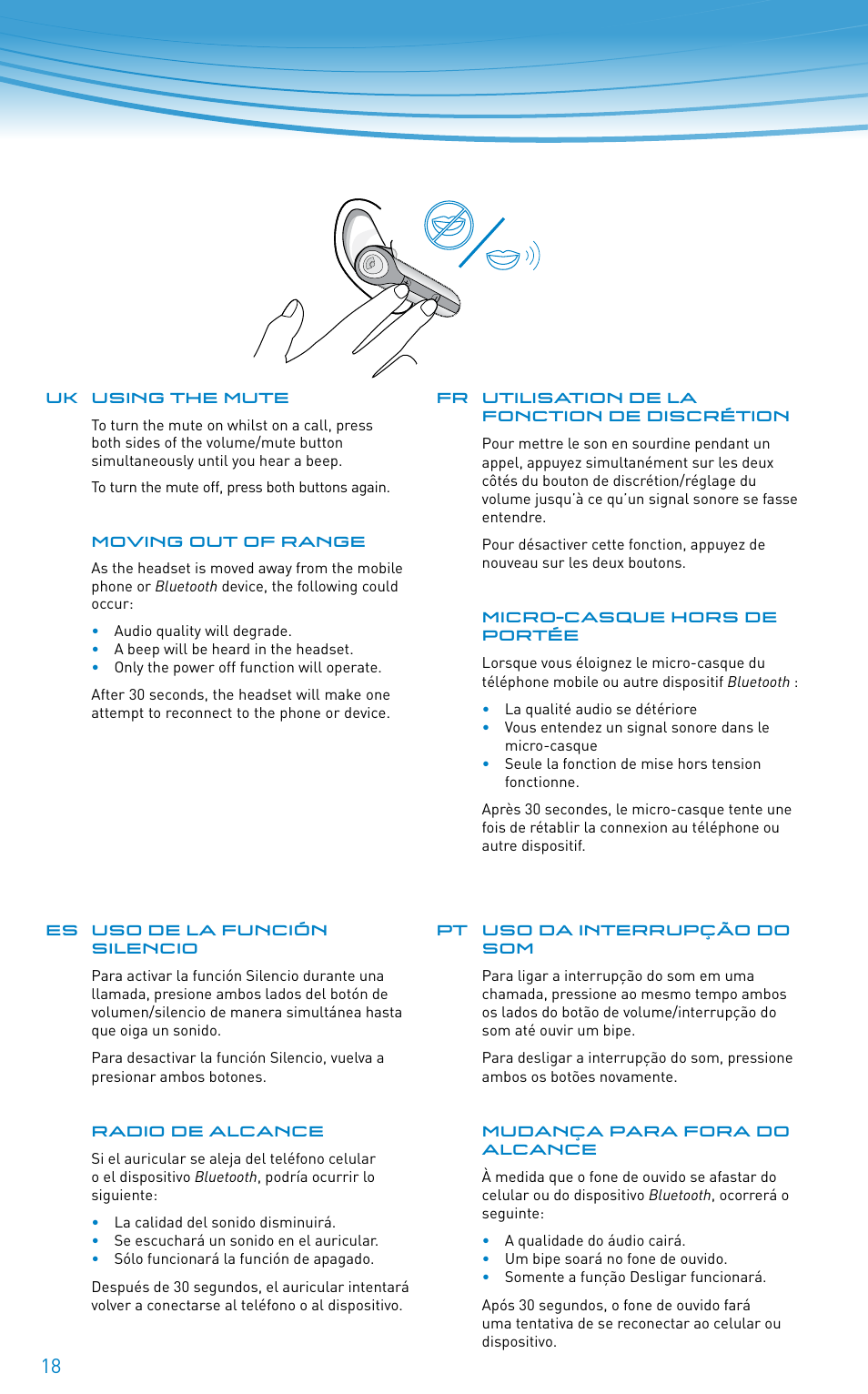 Plantronics 640E User Manual | Page 18 / 32