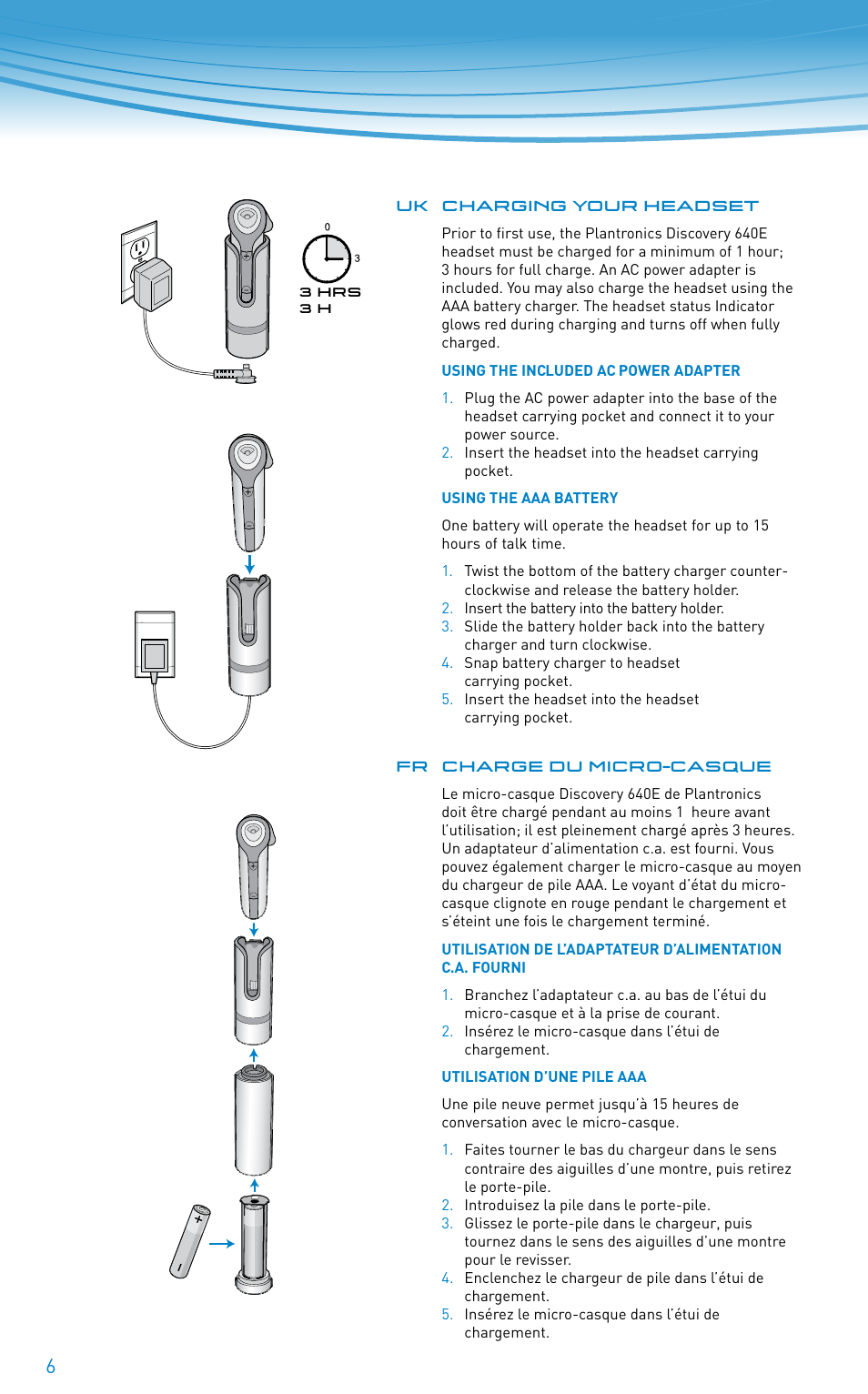 Plantronics 640E User Manual | Page 6 / 32