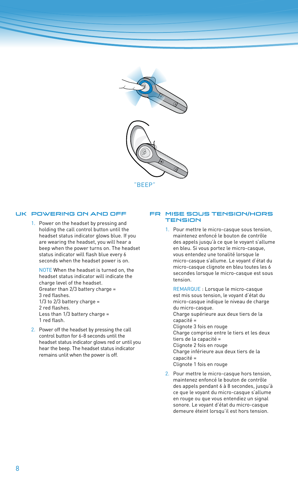 Plantronics 640E User Manual | Page 8 / 32