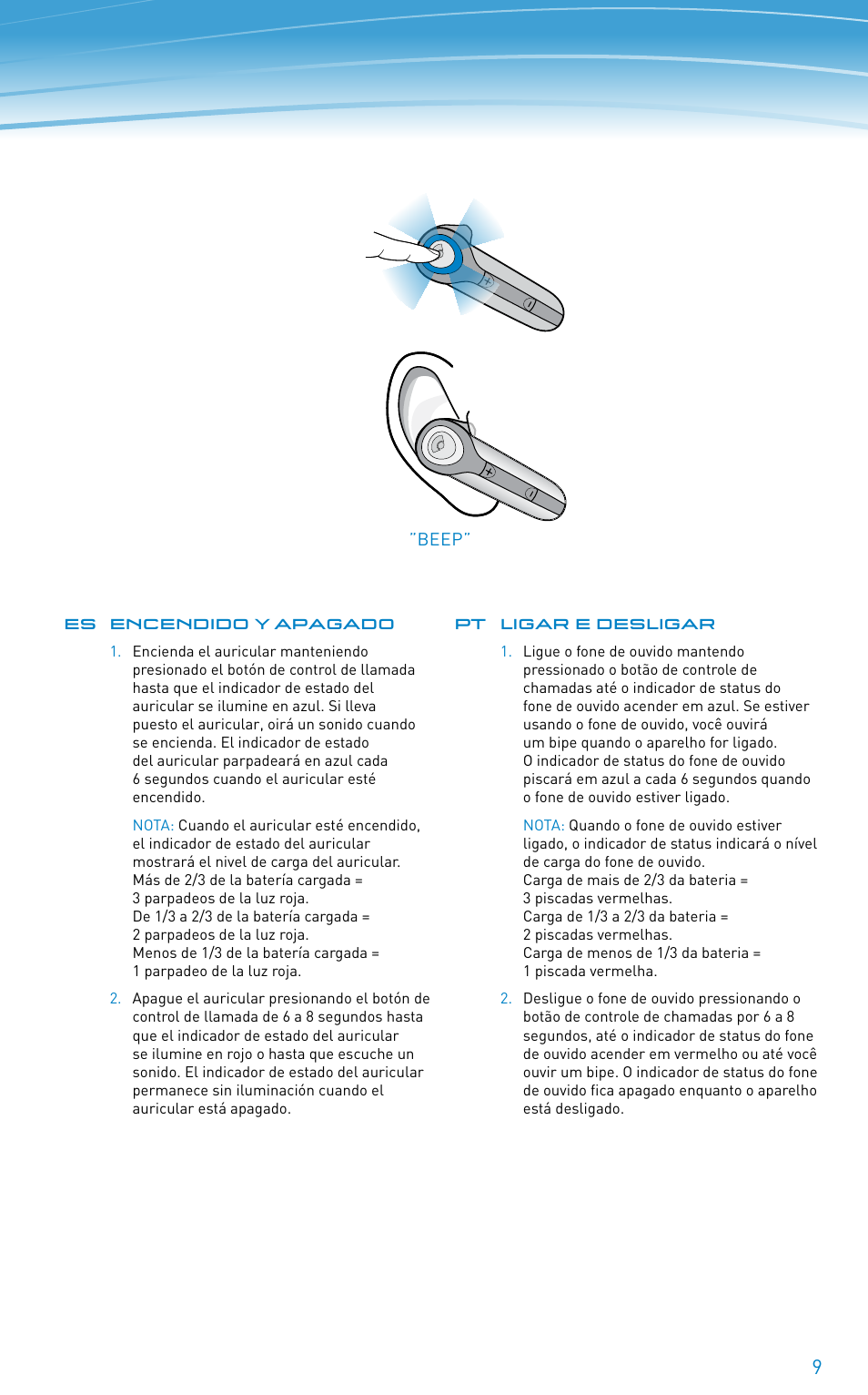 Plantronics 640E User Manual | Page 9 / 32