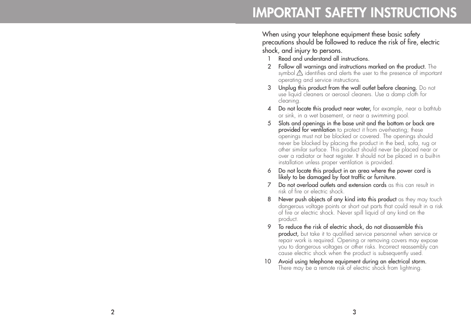 Plantronics T20 User Manual | Page 2 / 7