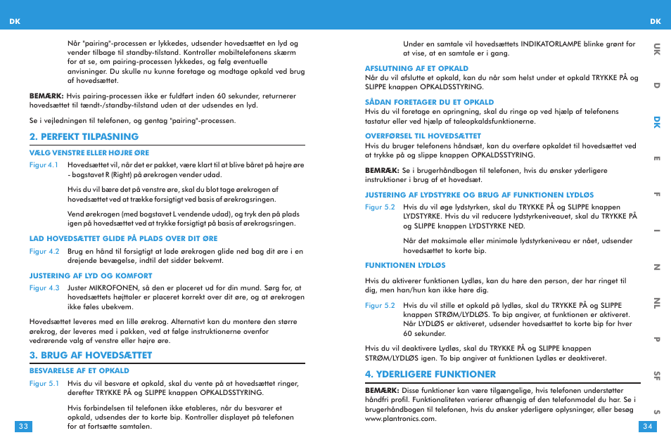 Plantronics M 3000 User Manual | Page 17 / 69