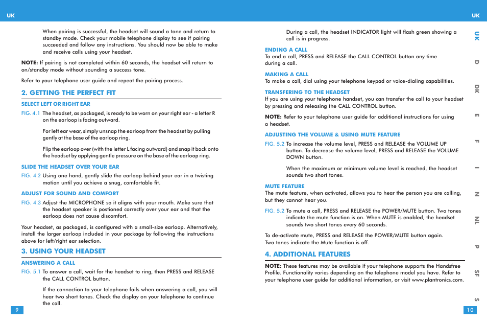 Plantronics M 3000 User Manual | Page 5 / 69