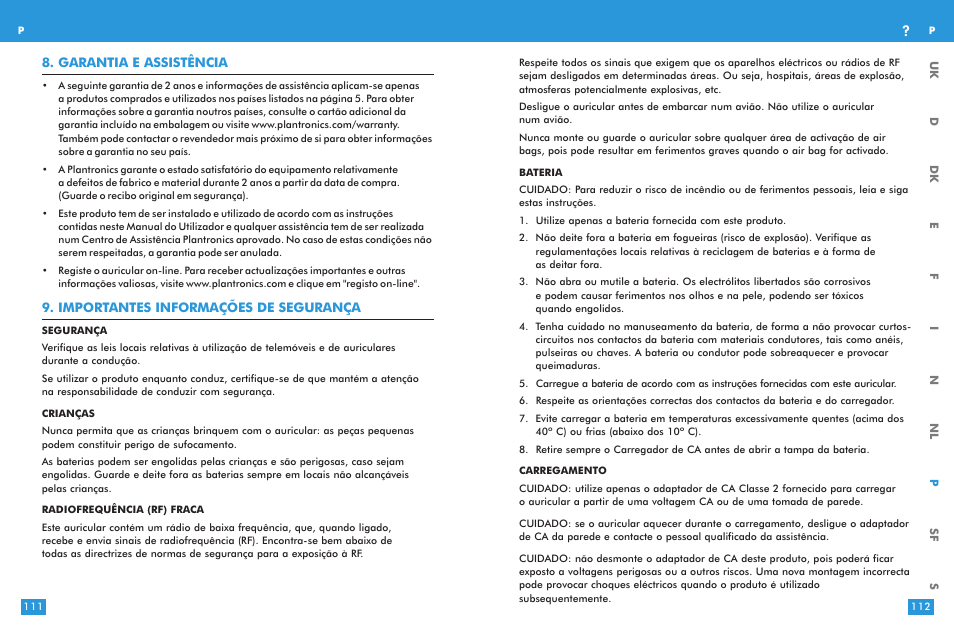 Plantronics M 3000 User Manual | Page 56 / 69