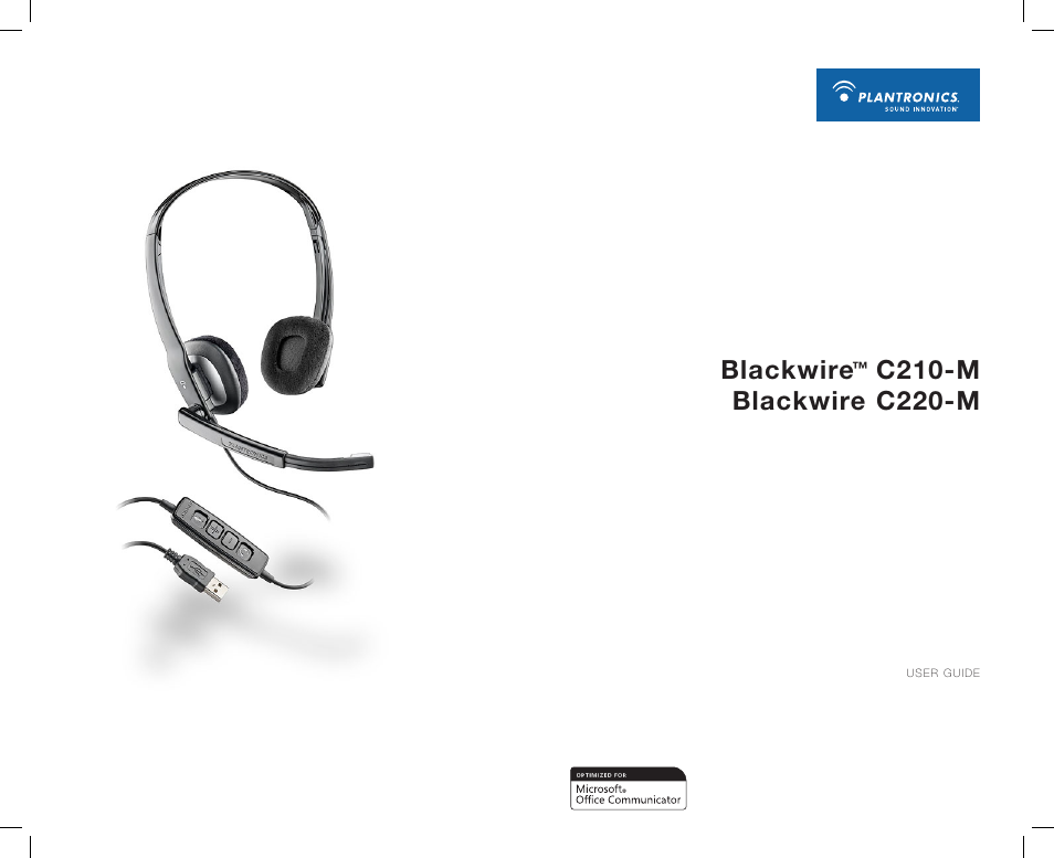 Plantronics C220-M User Manual | 5 pages