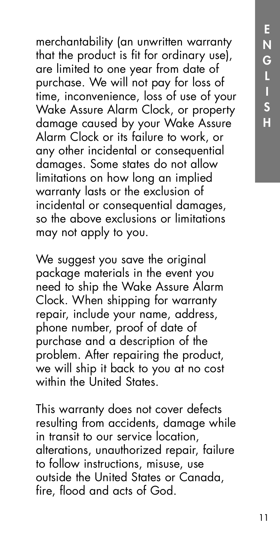 Plantronics Walker Ameriphone Fire Alarm User Manual | Page 12 / 12