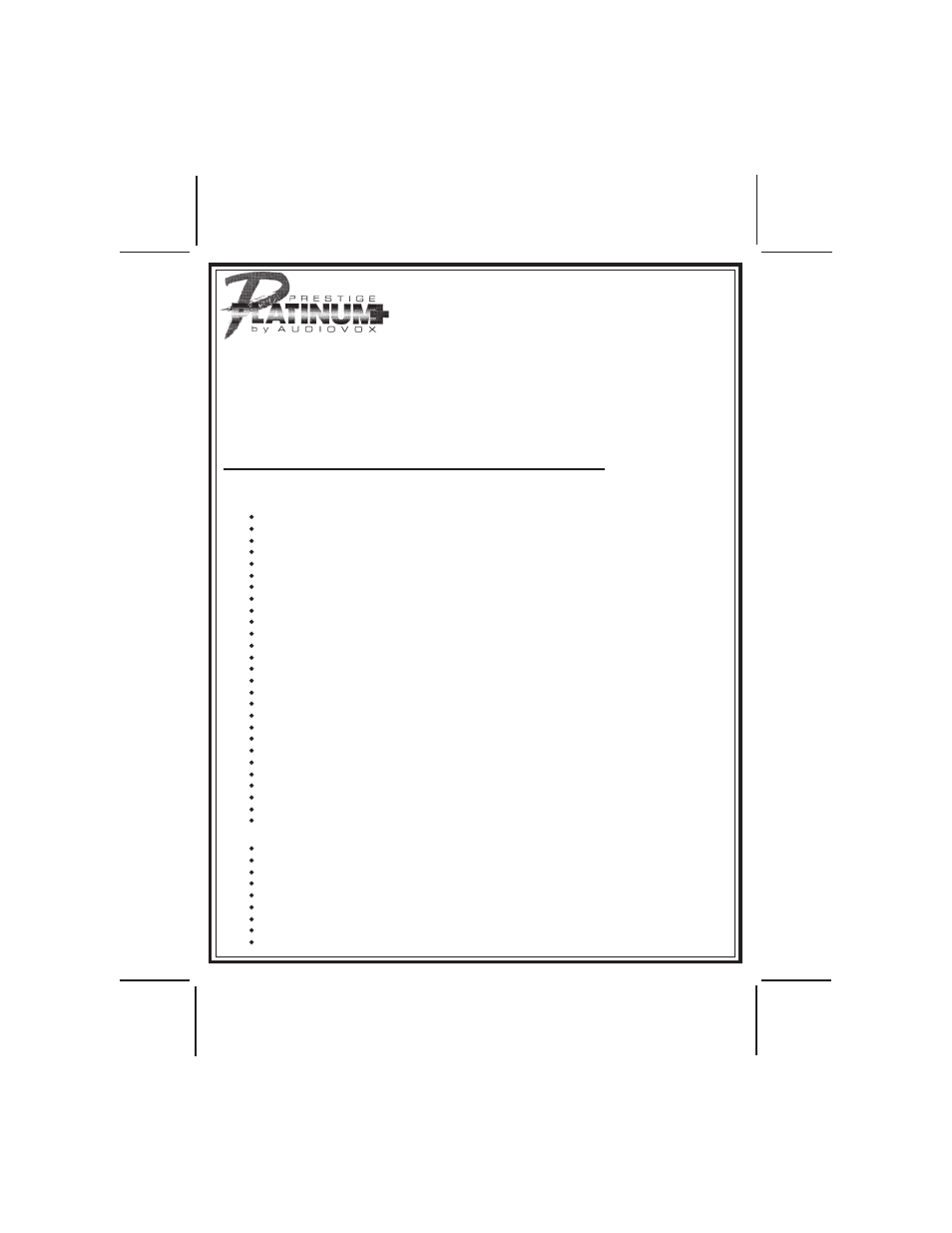 Platinum Vanities APS-510C User Manual | 12 pages