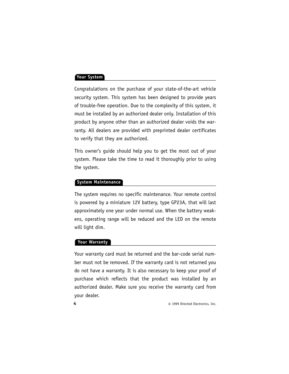 Python 625 User Manual | Page 8 / 28