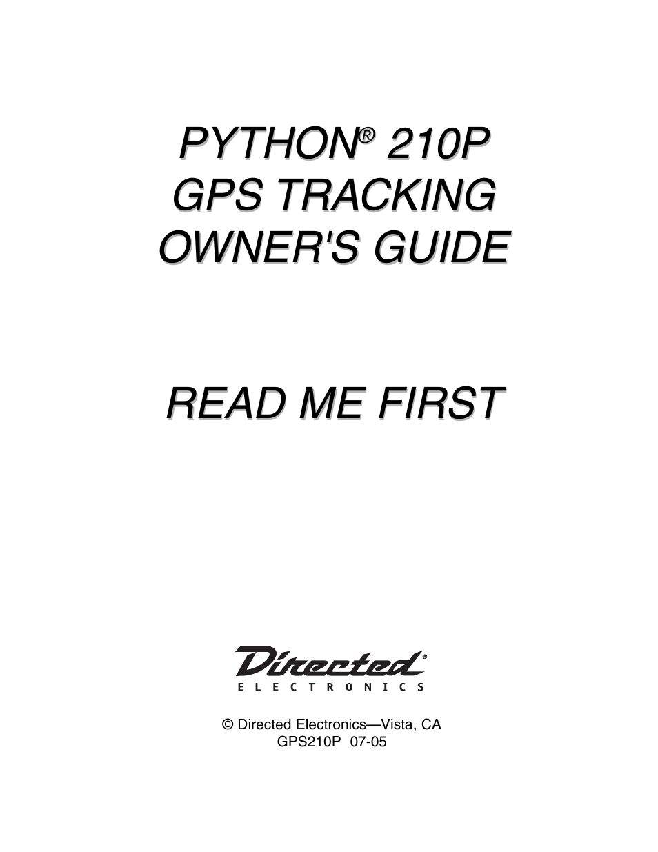 Python GPS tracking User Manual | 32 pages