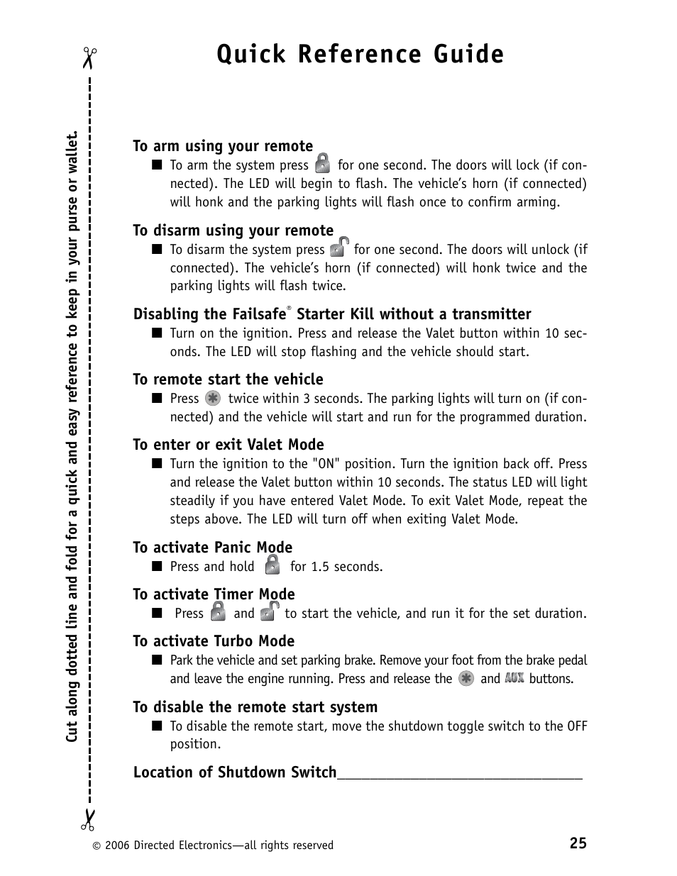 Quick reference guide | Python 1400XPL User Manual | Page 28 / 30