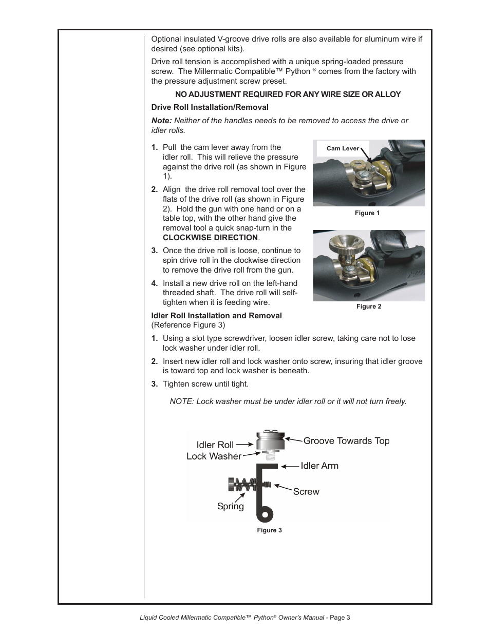 Python LIQUID COOLED MILLERMATIC COMPATIBLE 248-8XX User Manual | Page 14 / 32