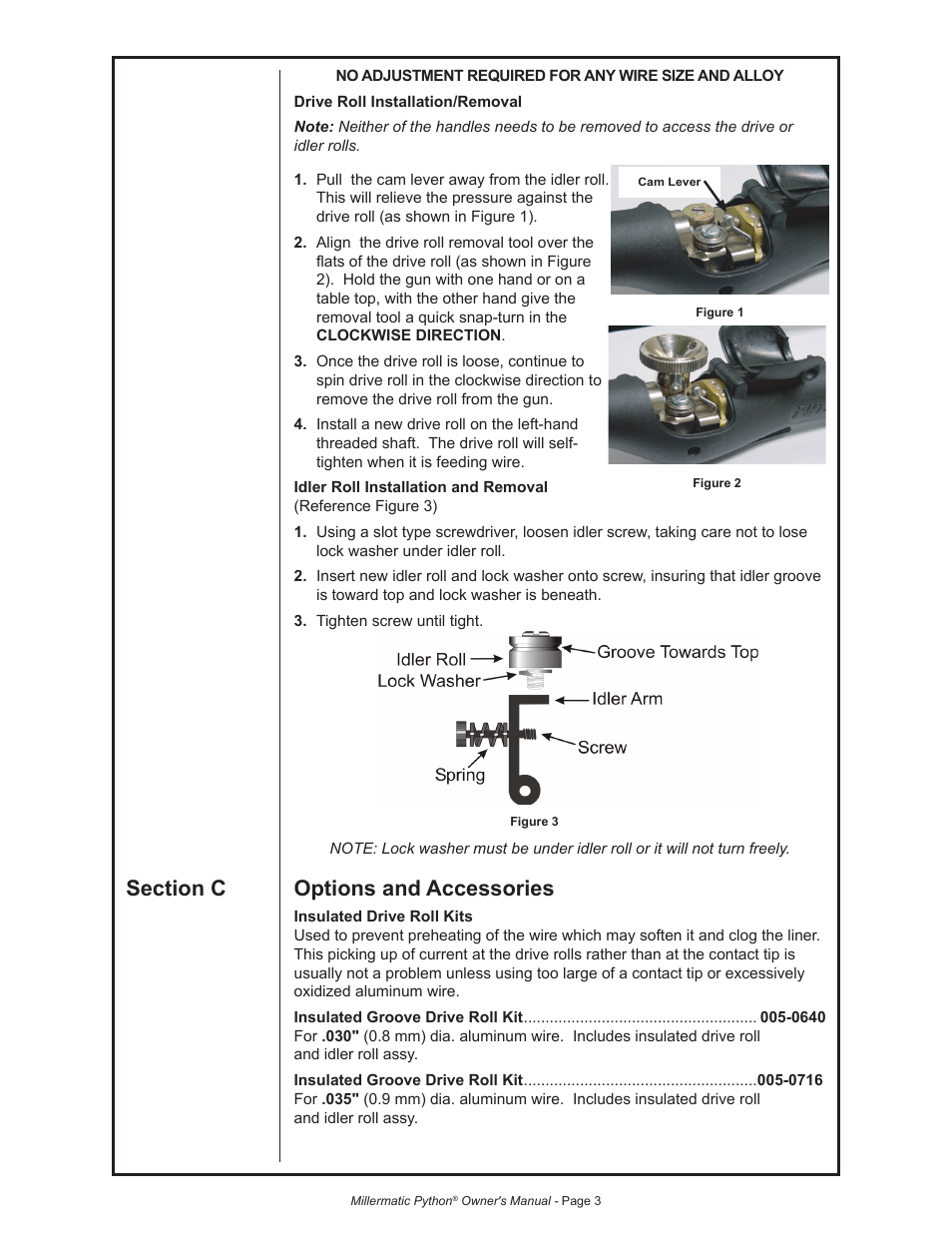 Python 240-8XX 091-0593 User Manual | Page 15 / 30