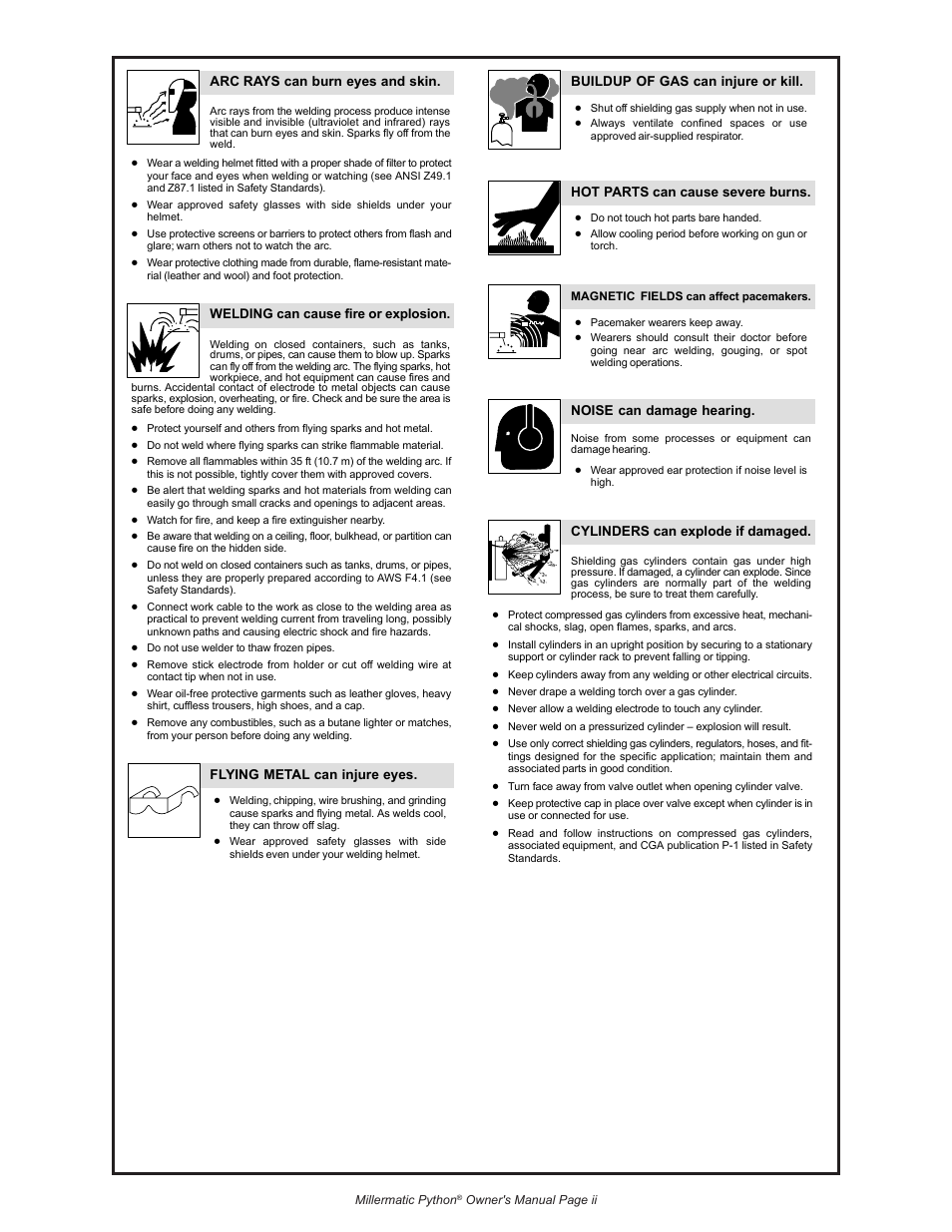 Python 240-8XX 091-0593 User Manual | Page 6 / 30