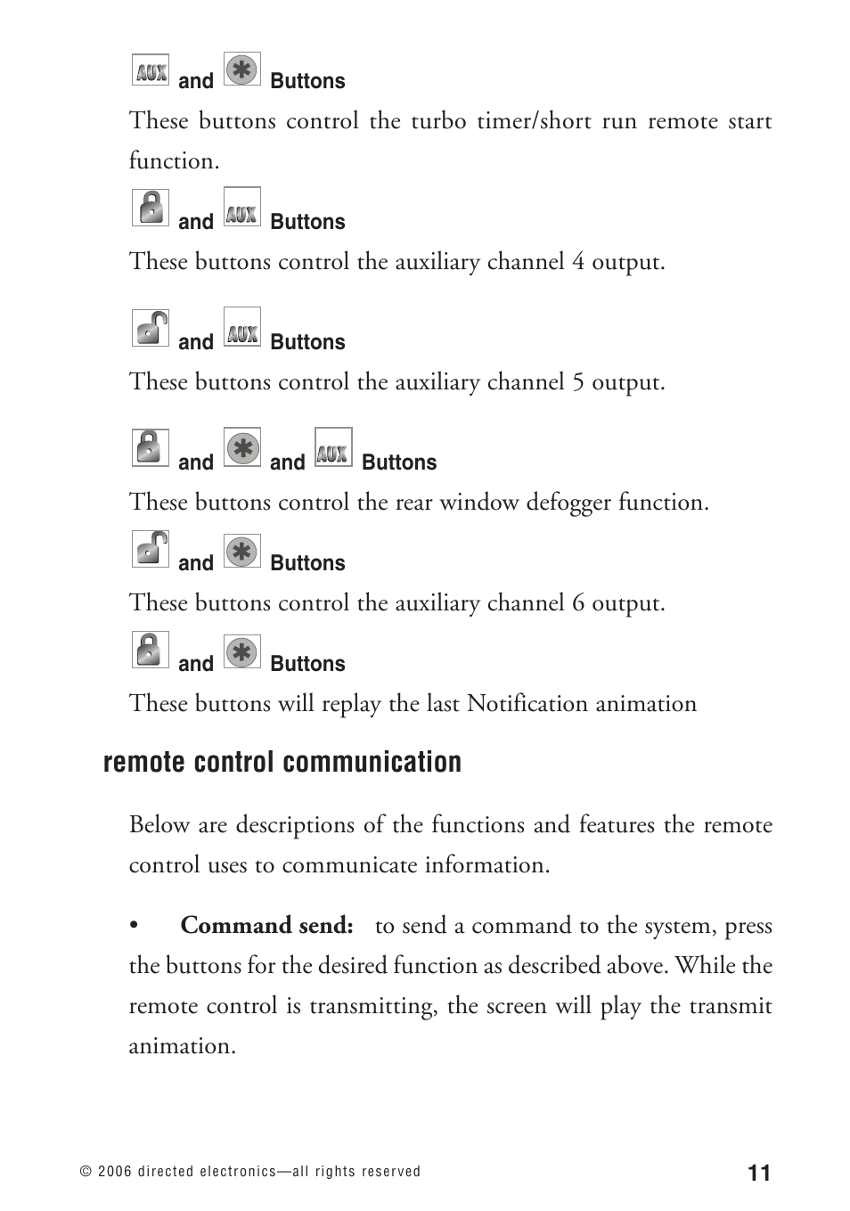 Remote control communication | Python 1090 User Manual | Page 15 / 60