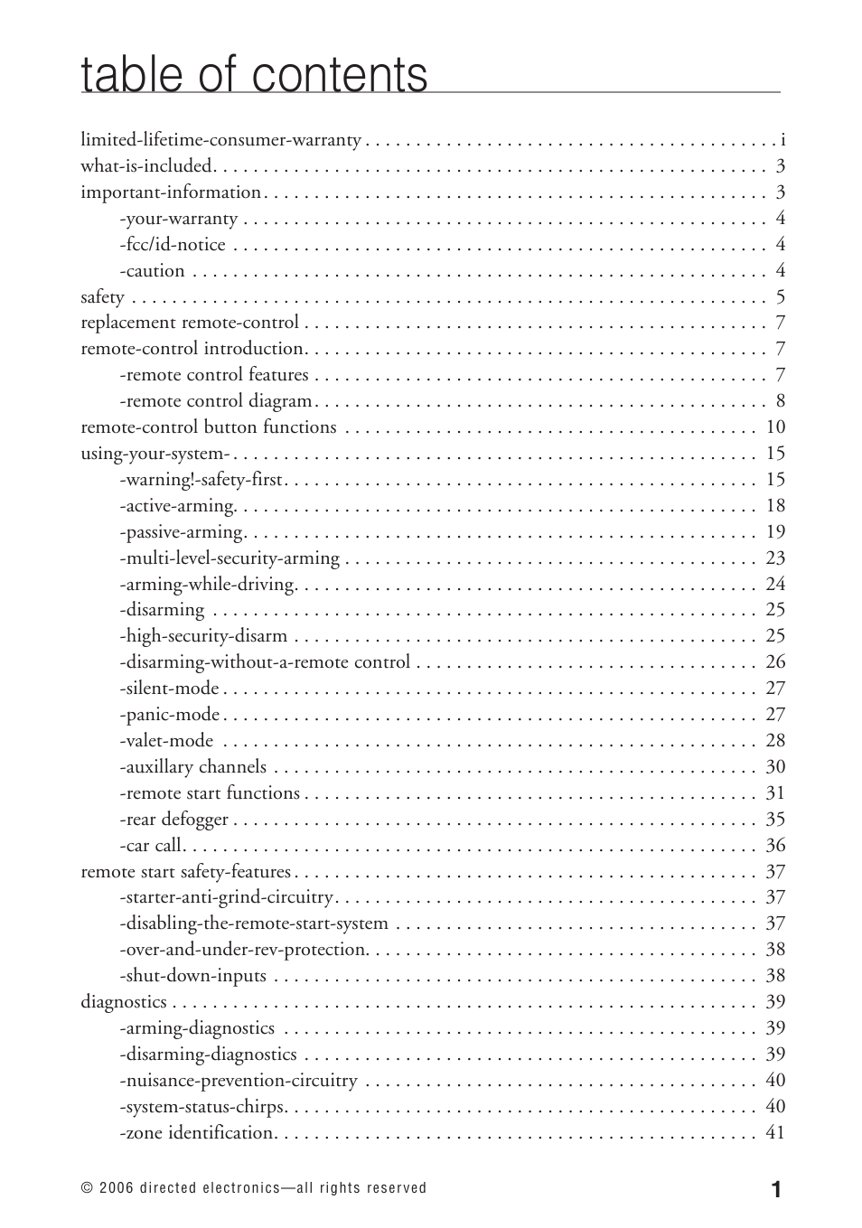 Python 1090 User Manual | Page 5 / 60