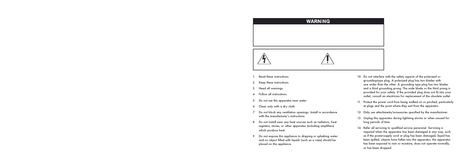 Safety information | Pixel Magic Systems MTV5000 User Manual | Page 2 / 33