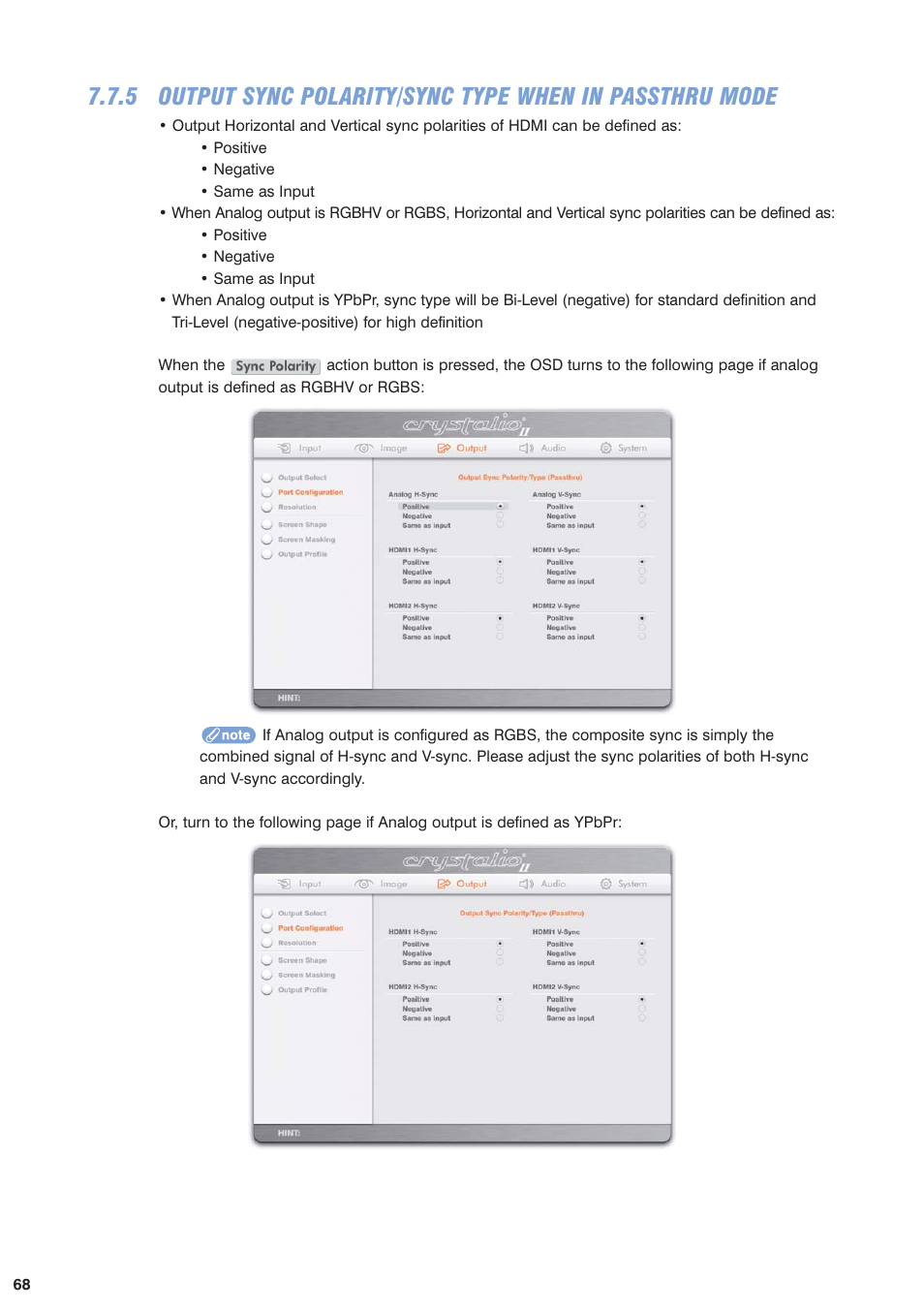 Pixel Magic Systems VPS3800 User Manual | Page 68 / 83