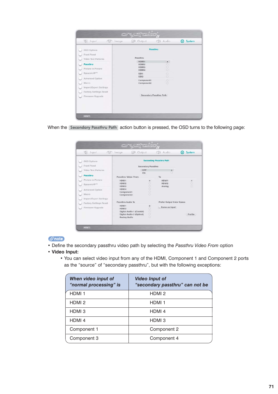 Pixel Magic Systems VPS3800 User Manual | Page 71 / 83