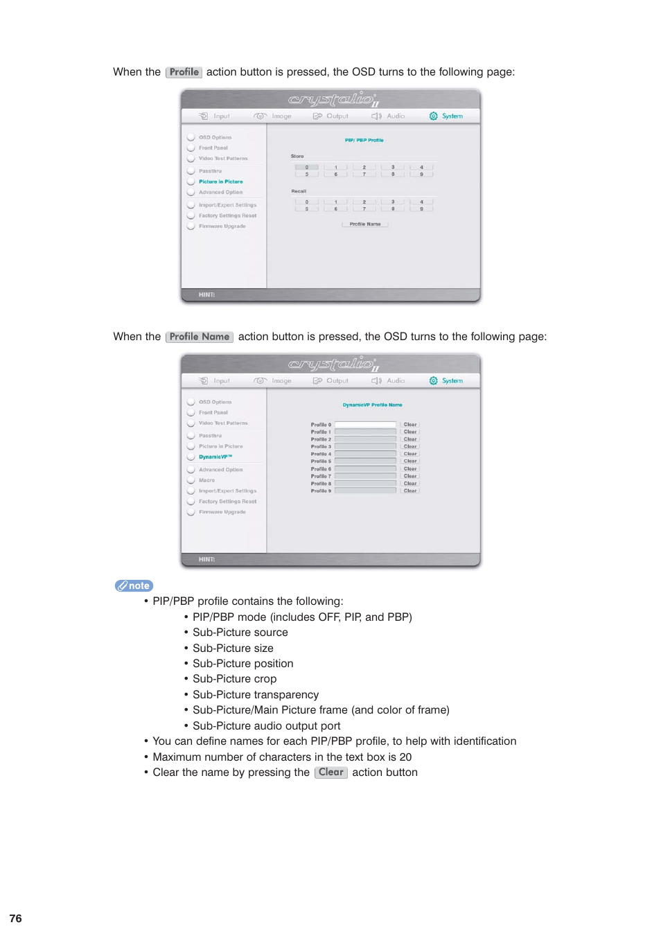 Pixel Magic Systems VPS3800 User Manual | Page 76 / 83