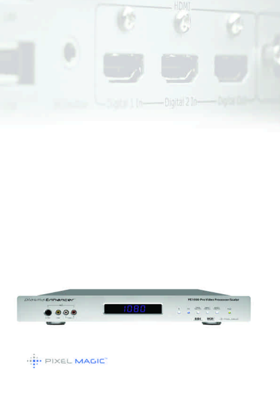 Technical specifications | Pixel Magic Systems PE 1000 Pro User Manual | Page 4 / 4