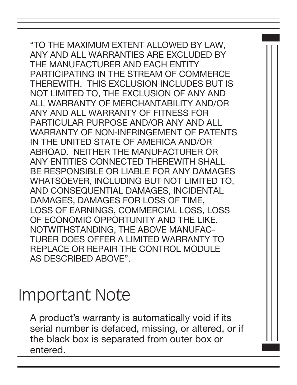 Pro-tec Automobile Alarm User Manual | Page 15 / 16