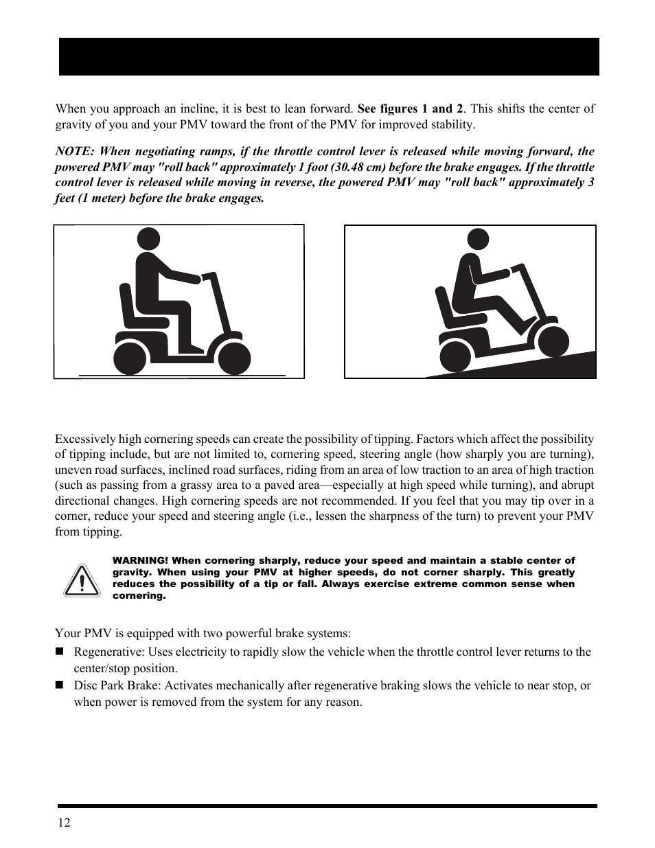 Ii. safety | Pride Mobility Wrangler User Manual | Page 12 / 44