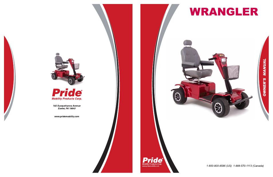 Wrangler | Pride Mobility Wrangler User Manual | Page 44 / 44