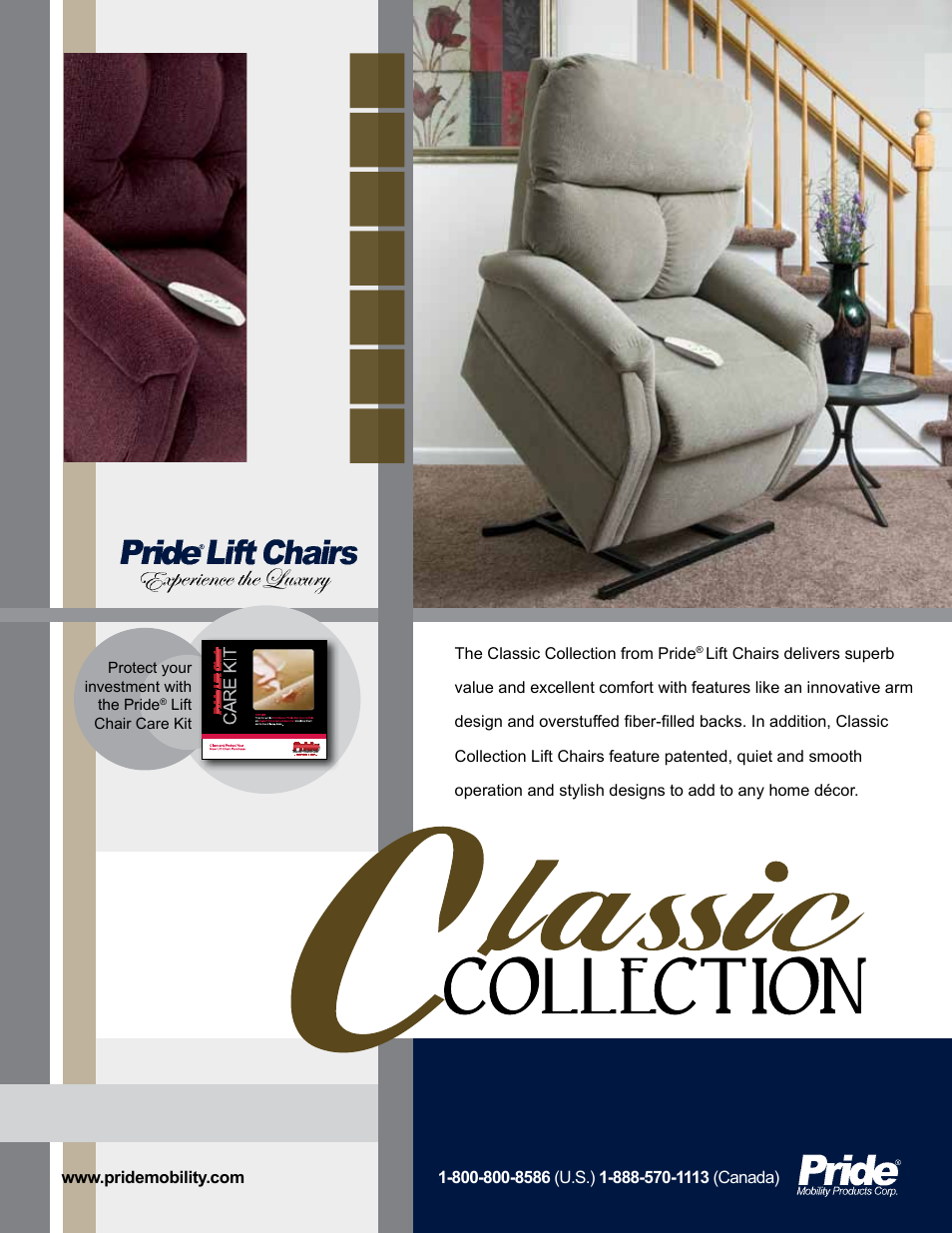 Pride Mobility Lift Chiar User Manual | 2 pages