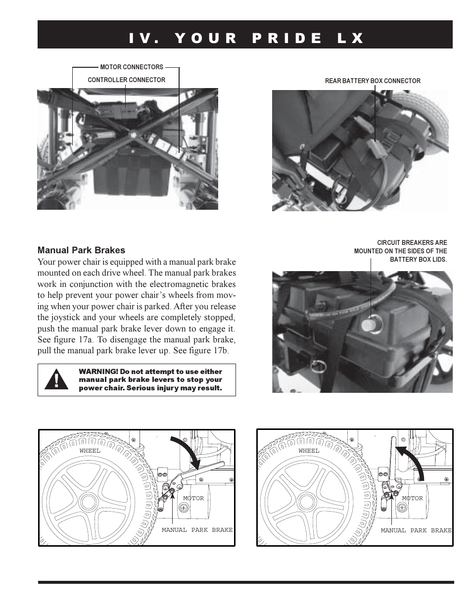 Pride Mobility PRIDE LX12 User Manual | Page 19 / 38