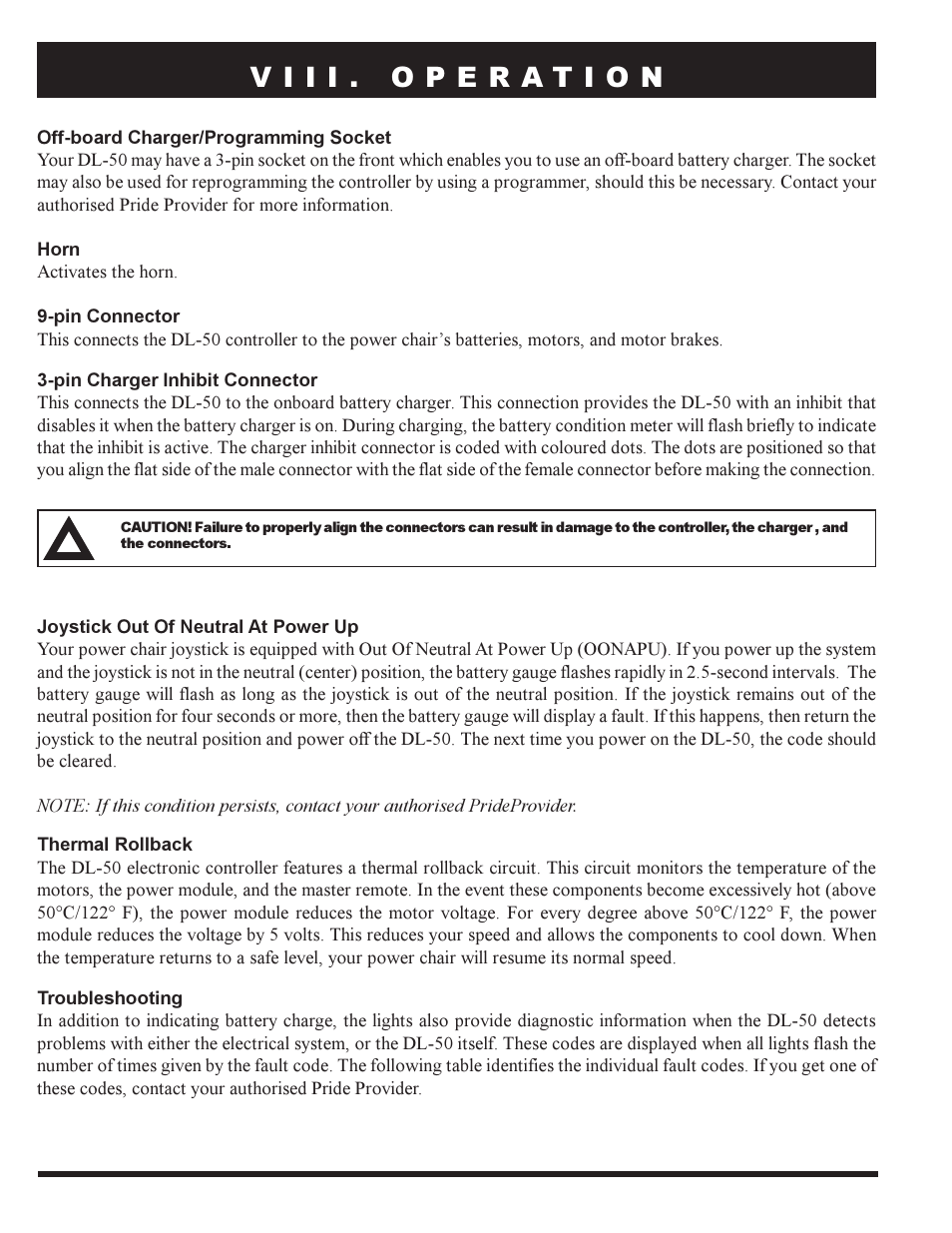 Pride Mobility PRIDE LX12 User Manual | Page 28 / 38