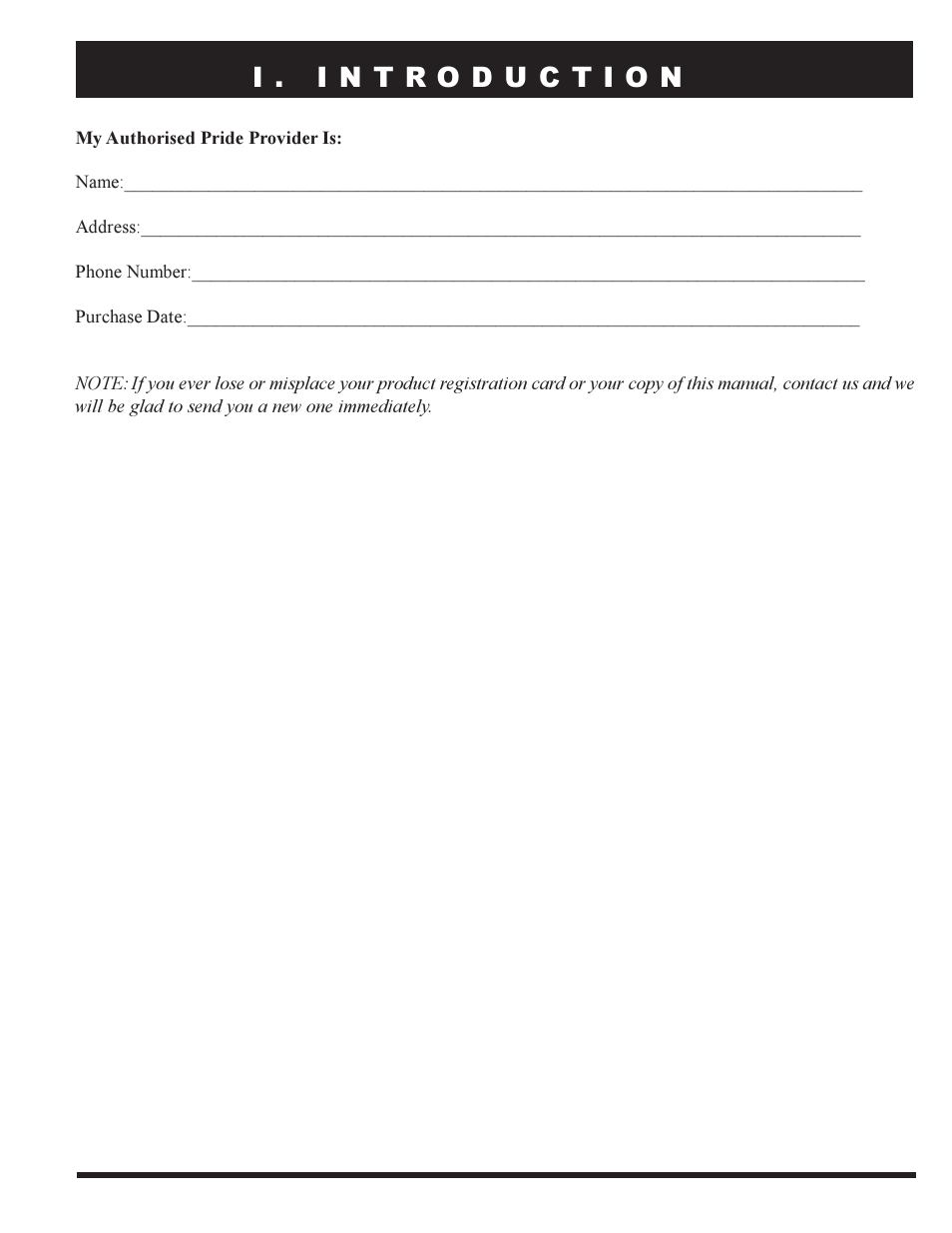 Pride Mobility PRIDE LX12 User Manual | Page 5 / 38
