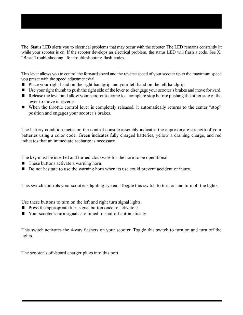 Pride Mobility Maxima Mobility Scooter User Manual | Page 19 / 41