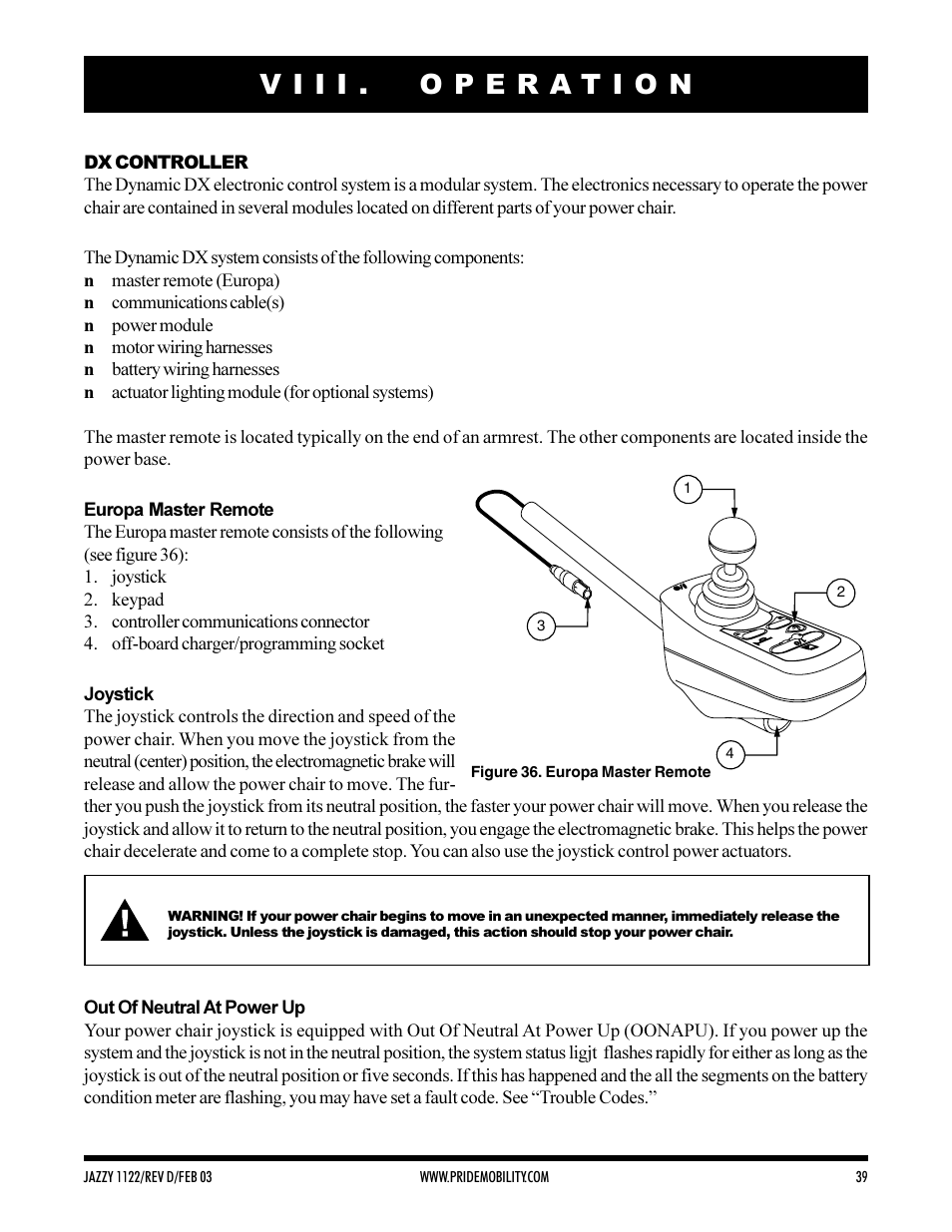 Pride Mobility Jazzy 1122 User Manual | Page 39 / 56