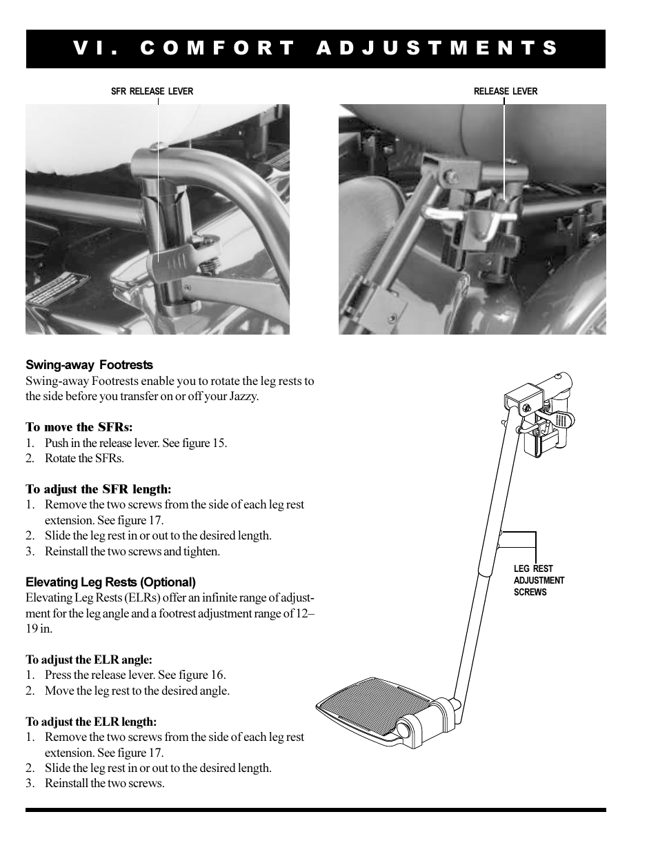 Pride Mobility JAZZY 1101 User Manual | Page 24 / 55