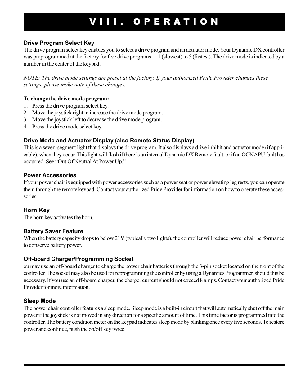 Pride Mobility JAZZY 1101 User Manual | Page 45 / 55