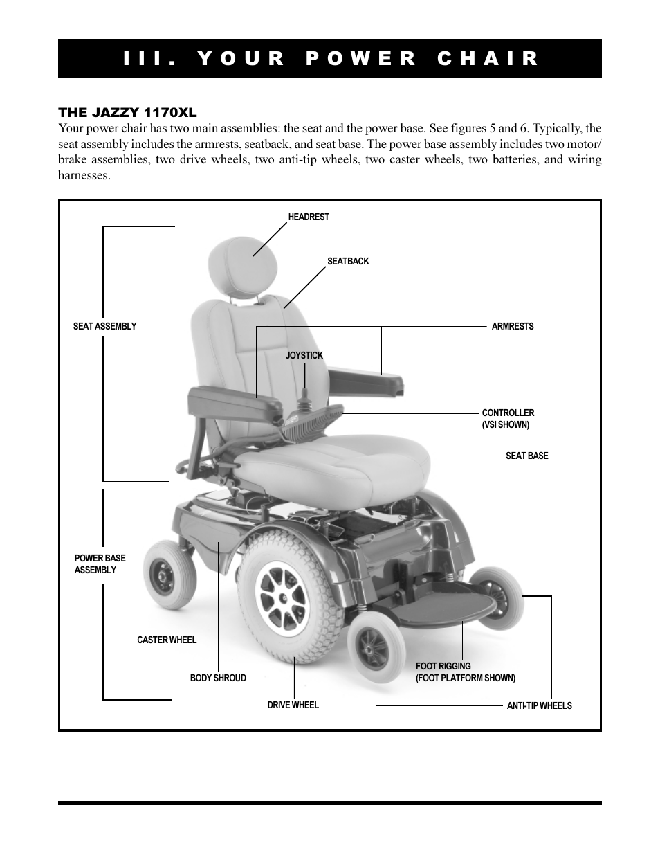 Pride Mobility Jazzy 1170XL User Manual | Page 14 / 52