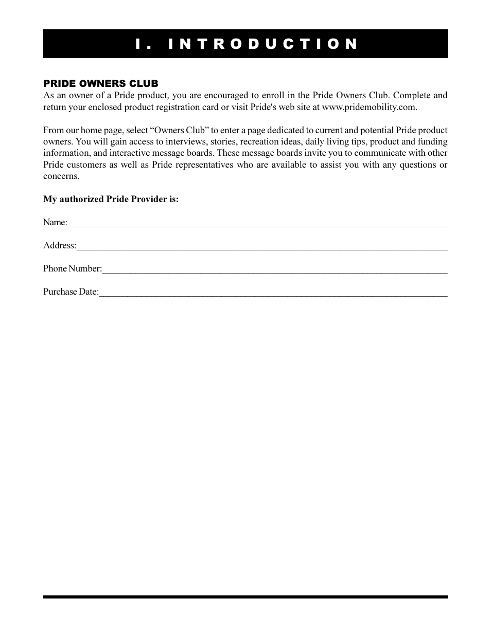 Pride Mobility Jazzy 1170XL User Manual | Page 5 / 52