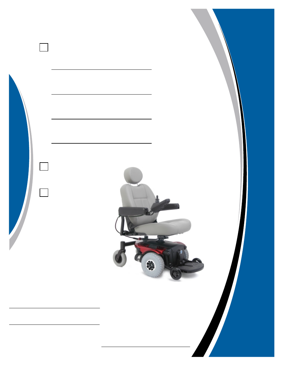 Quality control - jazzy 1103 ultra, Infmanu2429 | Pride Mobility 1103 Ultra User Manual | Page 47 / 47