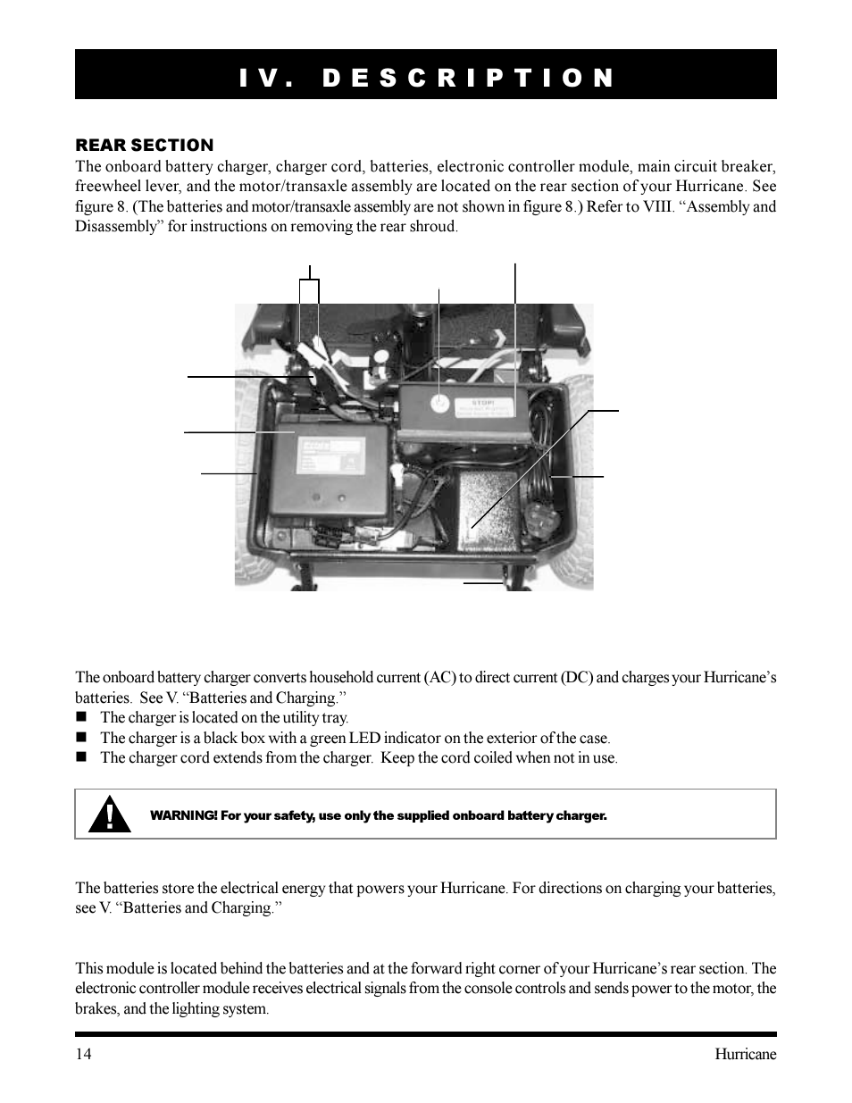 Pride Mobility Hurricane User Manual | Page 14 / 32