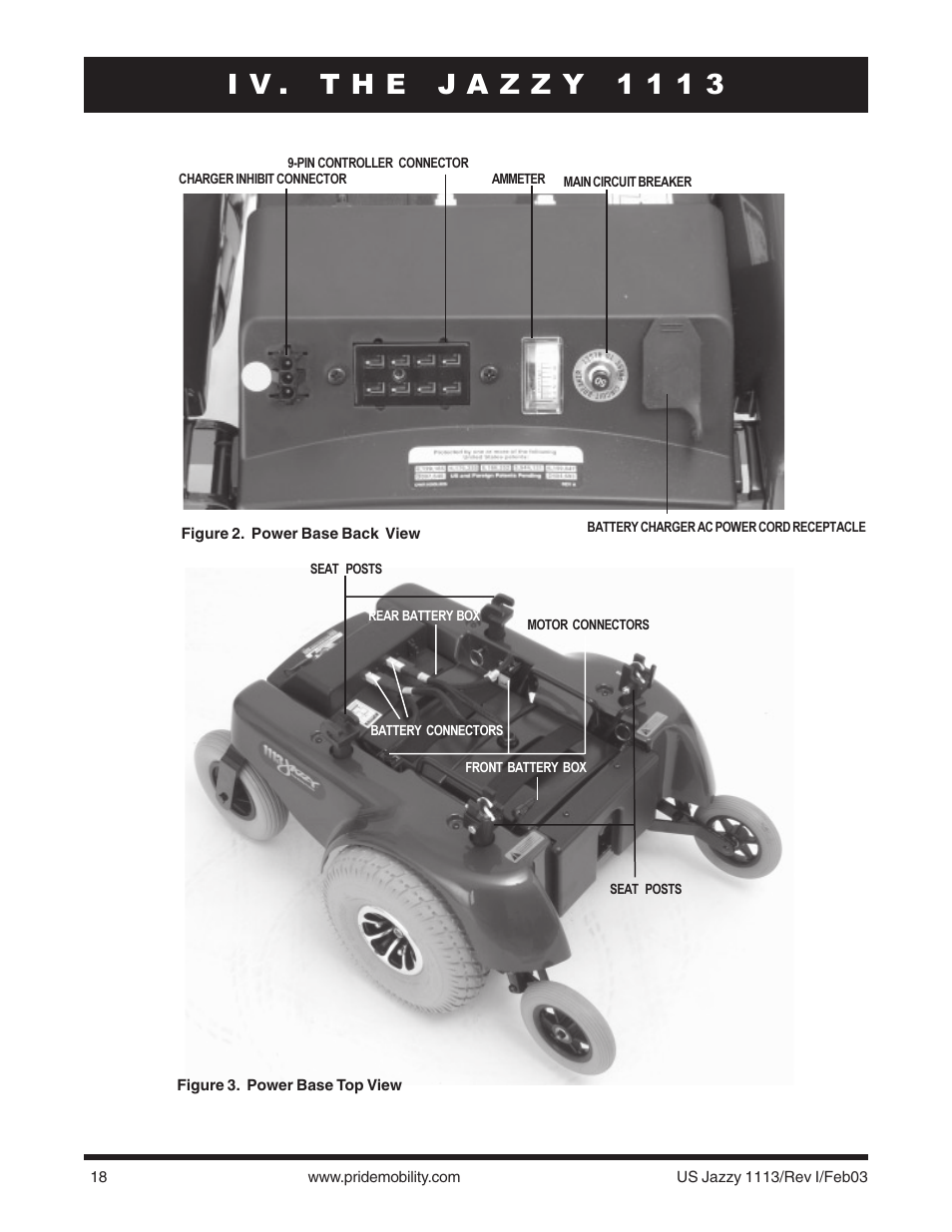Pride Mobility Jazzy 1113 User Manual | Page 18 / 60