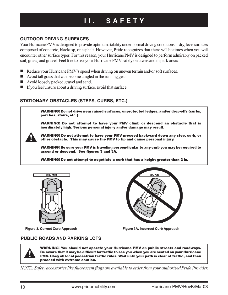 Pride Mobility PMV5000 User Manual | Page 10 / 43
