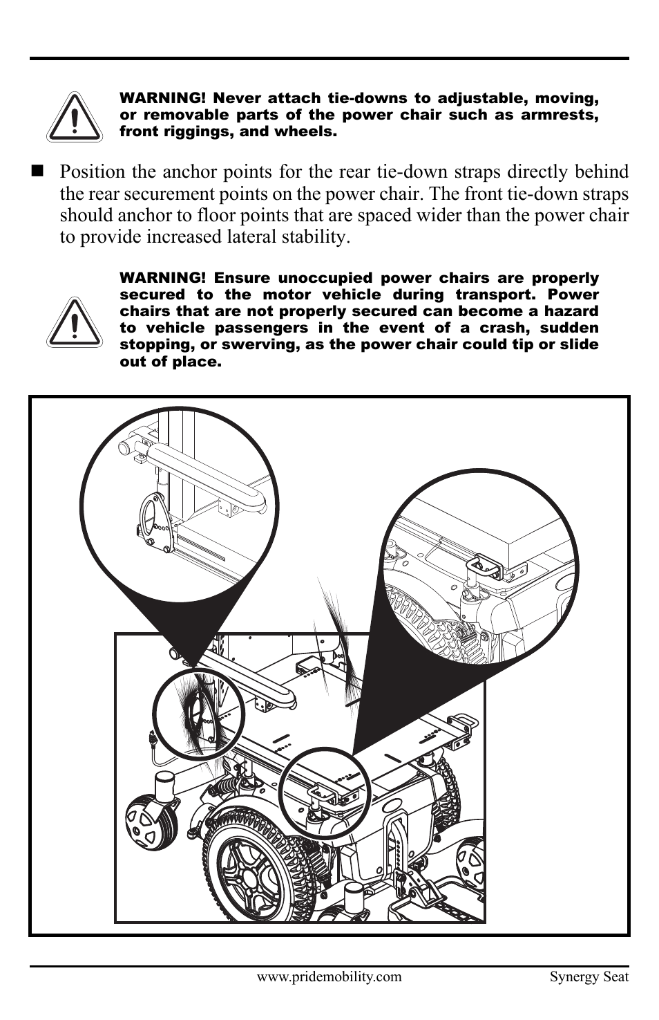 Pride Mobility ACN# 088 609 661 User Manual | Page 11 / 44