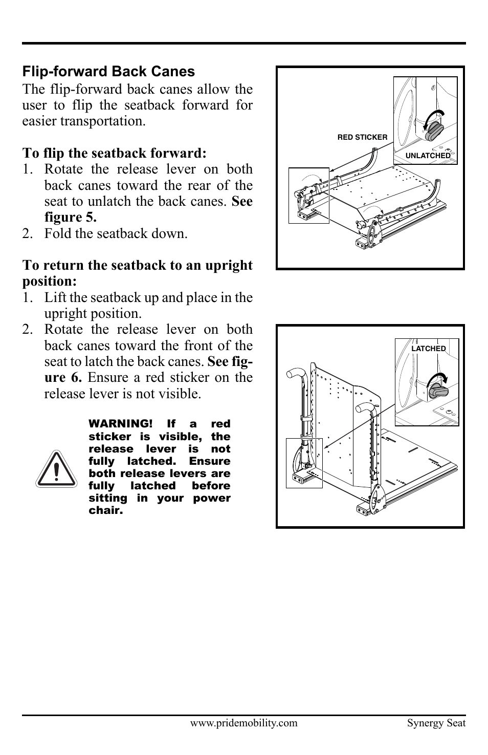 Pride Mobility ACN# 088 609 661 User Manual | Page 15 / 44