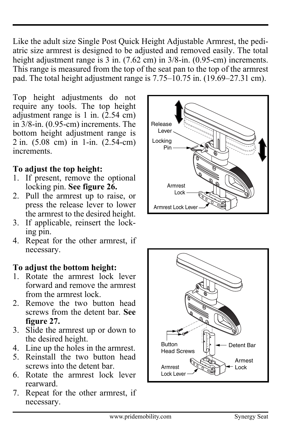 Pride Mobility ACN# 088 609 661 User Manual | Page 31 / 44