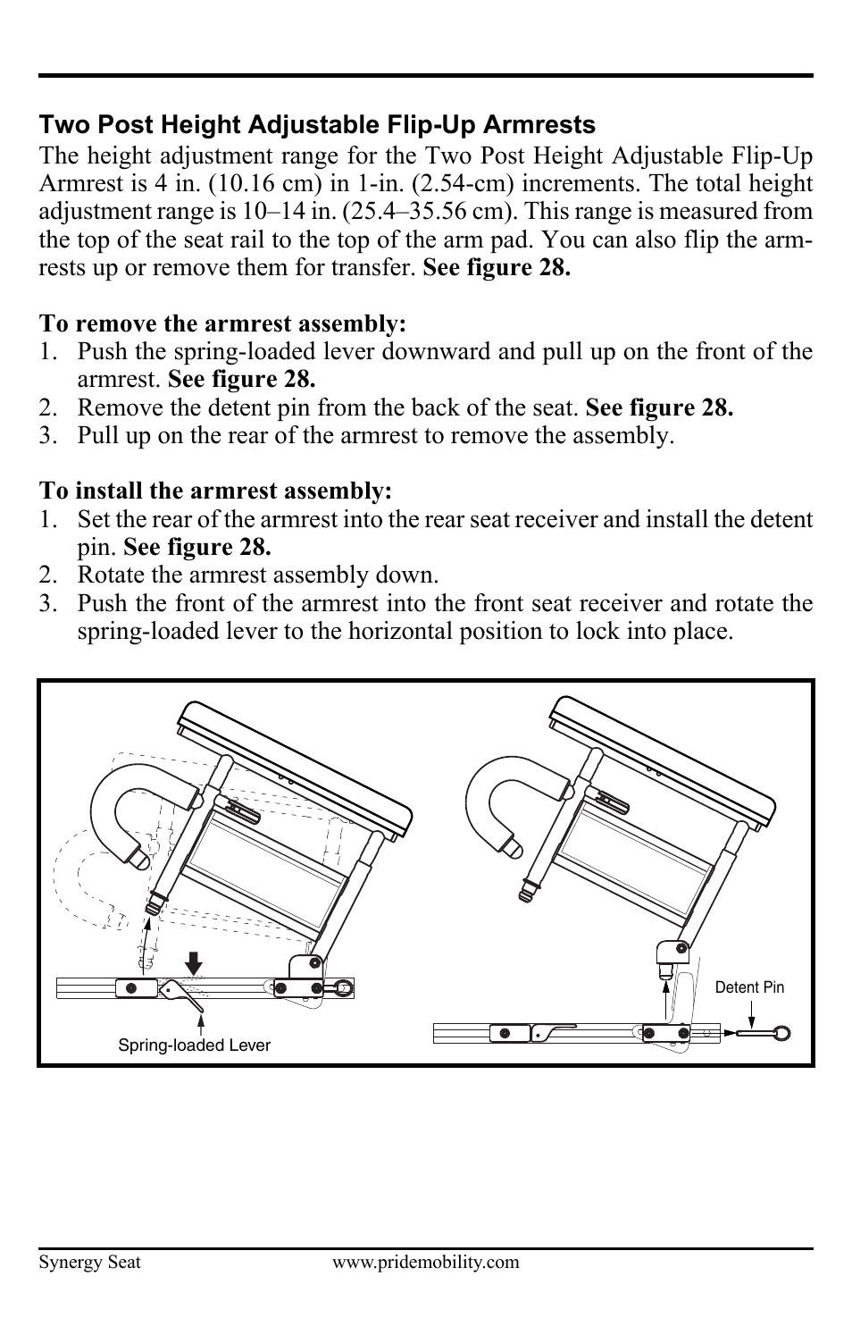 Pride Mobility ACN# 088 609 661 User Manual | Page 32 / 44