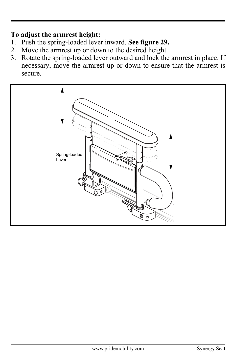 Pride Mobility ACN# 088 609 661 User Manual | Page 33 / 44