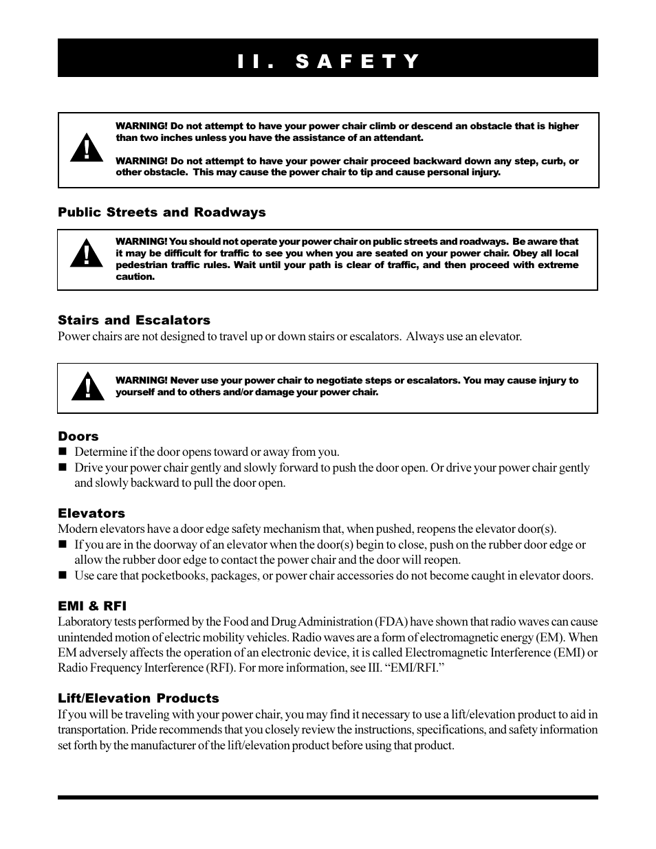 Pride Mobility JET2 User Manual | Page 10 / 43