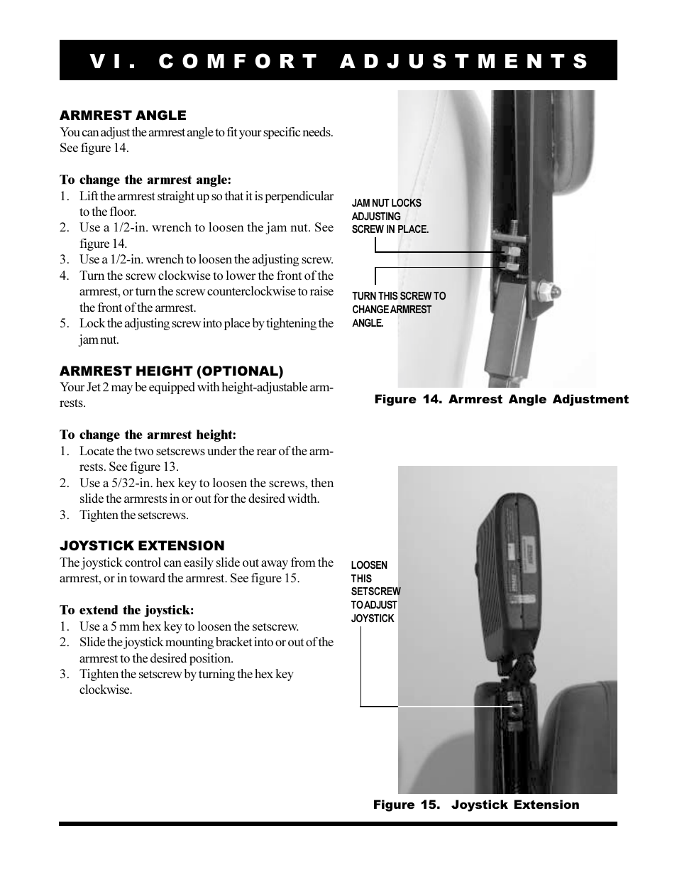 Pride Mobility JET2 User Manual | Page 23 / 43