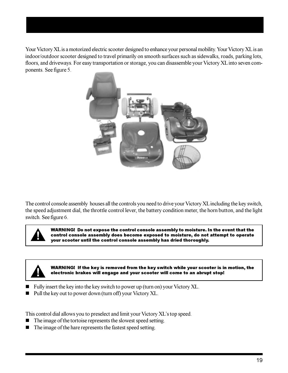 Pride Mobility Victory XL User Manual | Page 19 / 39