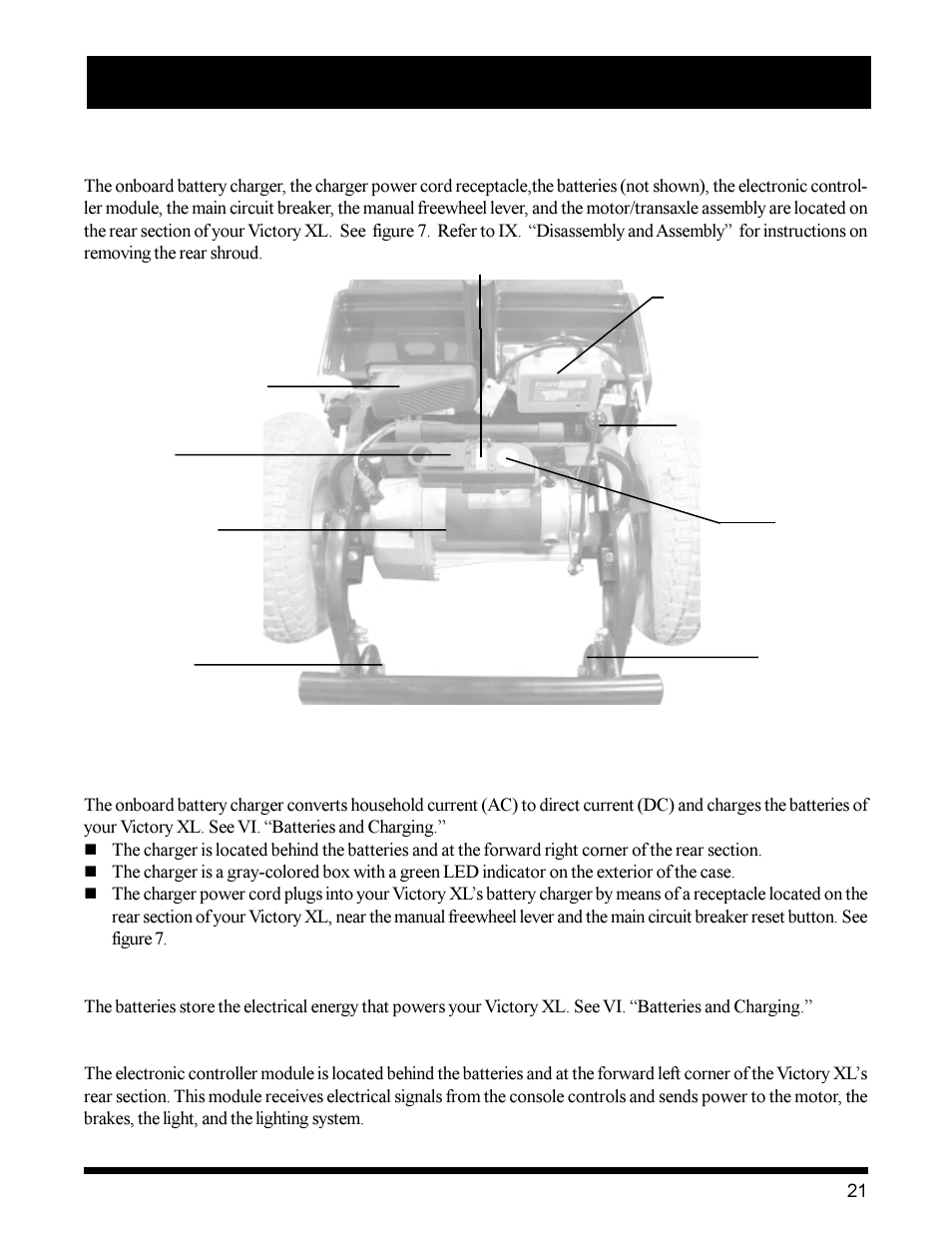 Pride Mobility Victory XL User Manual | Page 21 / 39